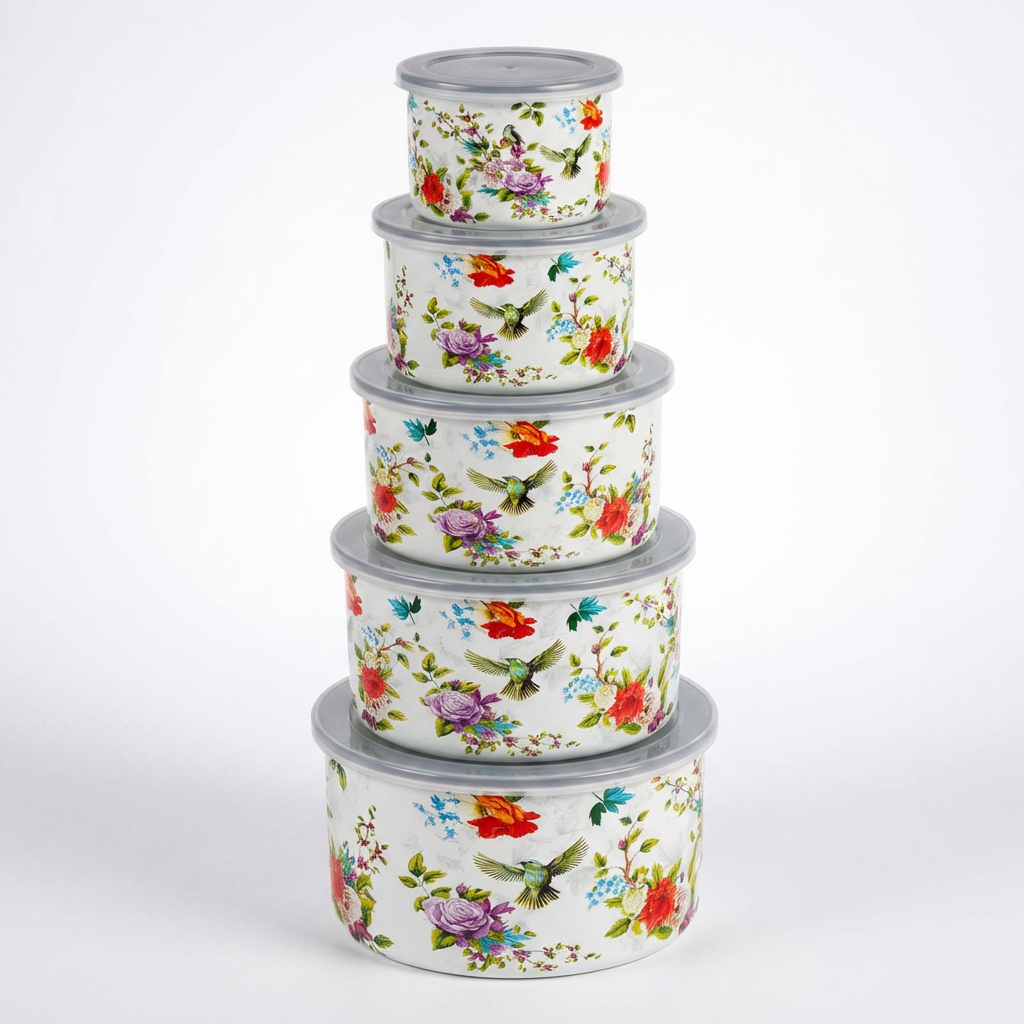 Set de Boîtes de Conservation – Design Élégant