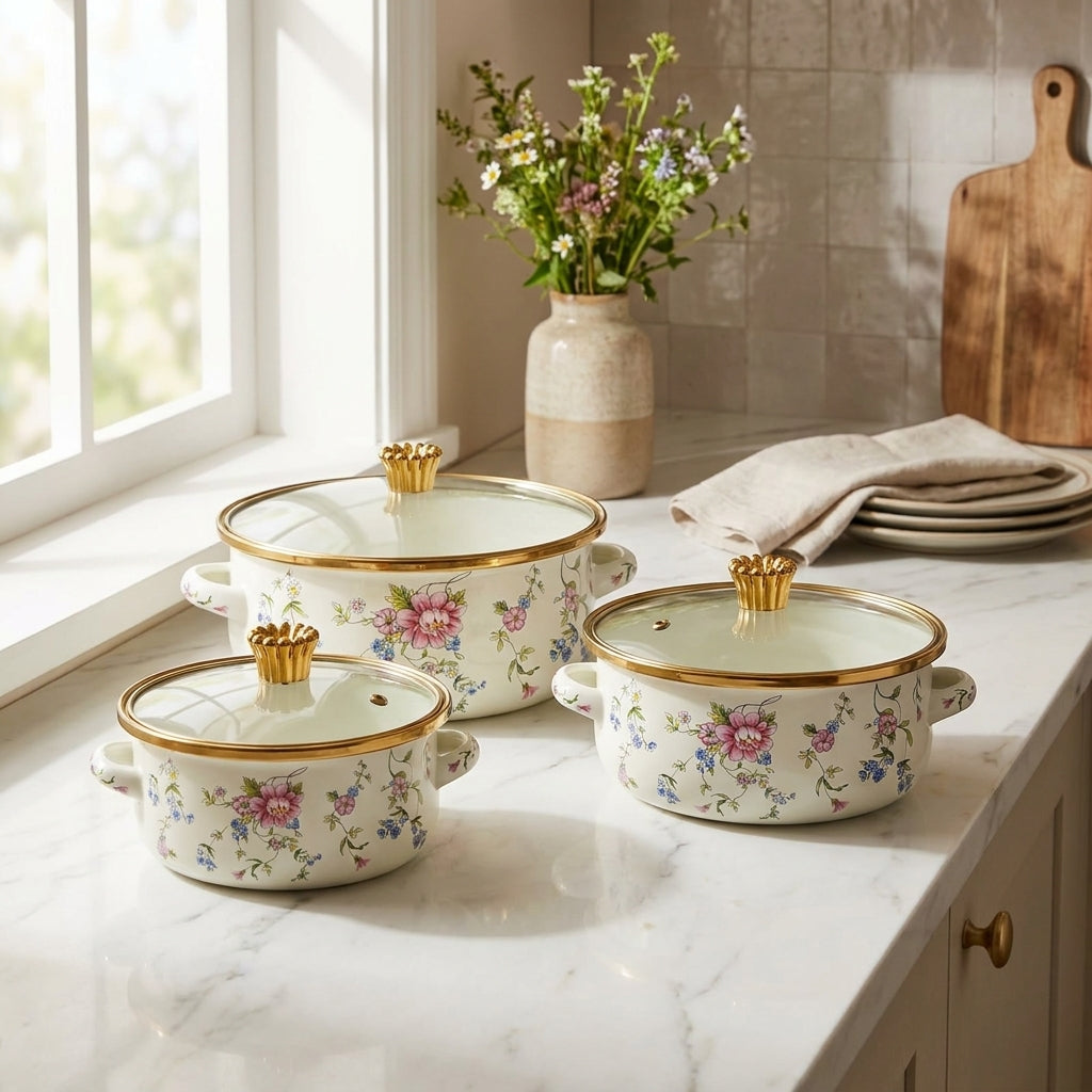 Set de Casseroles – Design Artistique