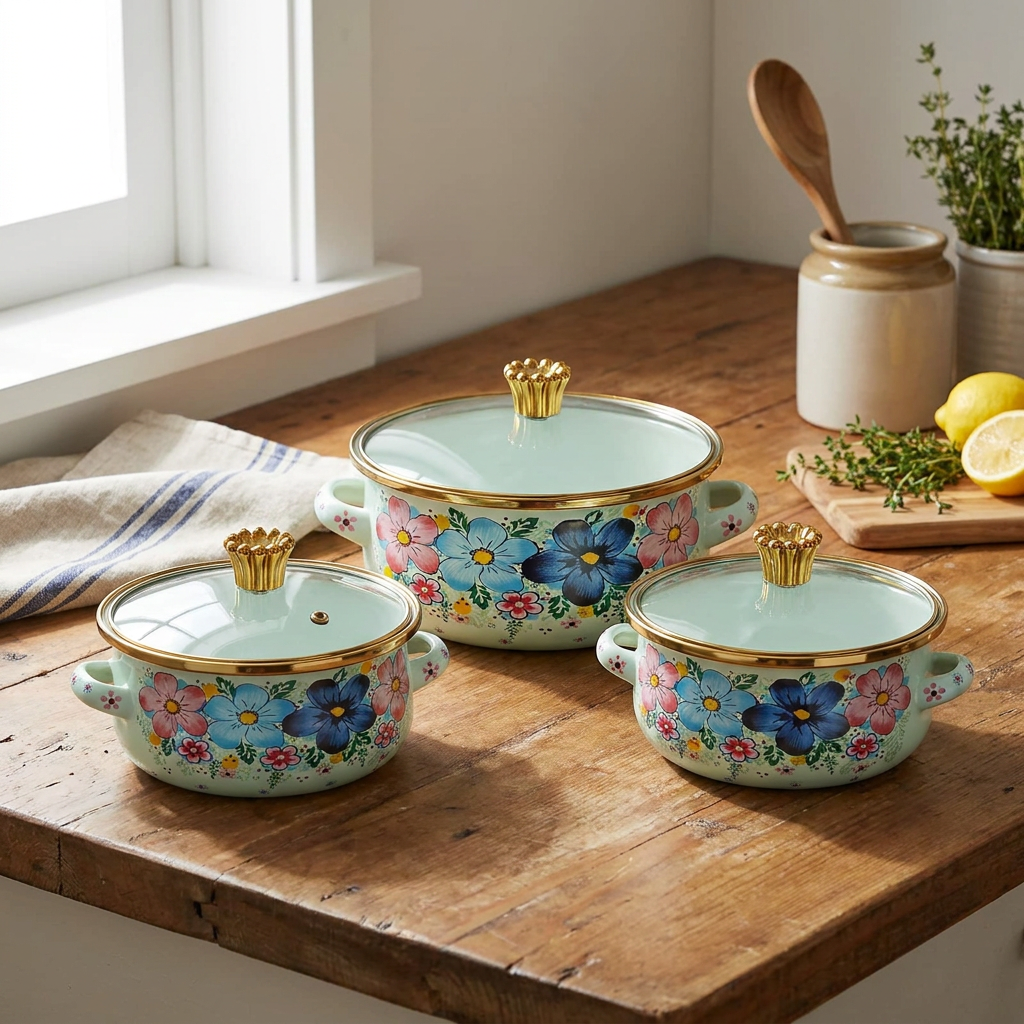 Set de Casseroles – Design Artistique