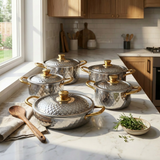 Ensemble Marmites & Sauteuse Haute Qualité