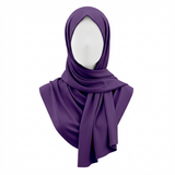 Foulard Violet Impérial – Douceur CottonSoft