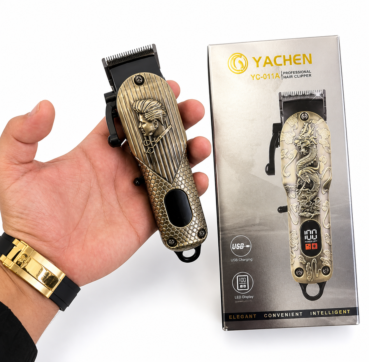 Tondeuse Professionnelle YACHEN YC-011A – Puissance & Précision